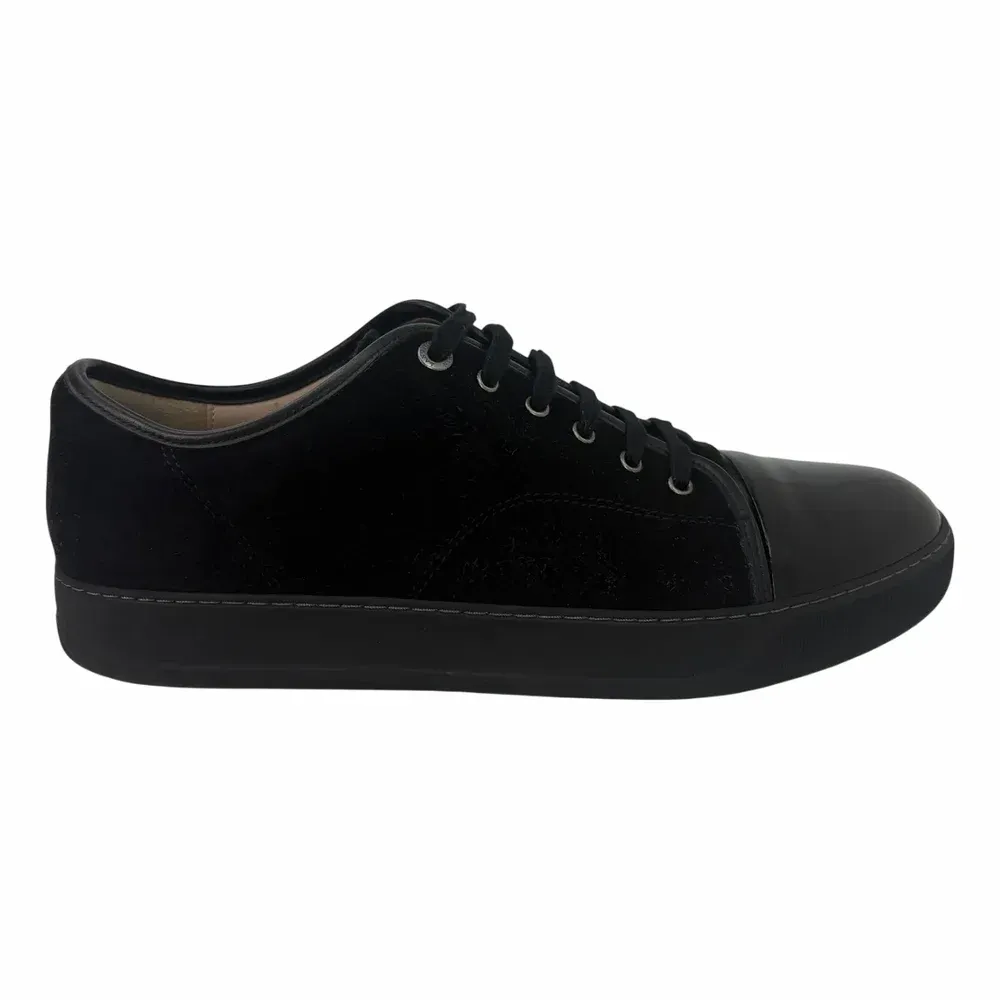 Lanvin DBB1 Patent Cap Toe Sneaker