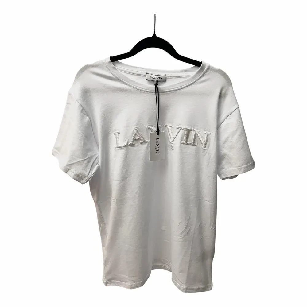 Lanvin Embroidered Logo T-shirt