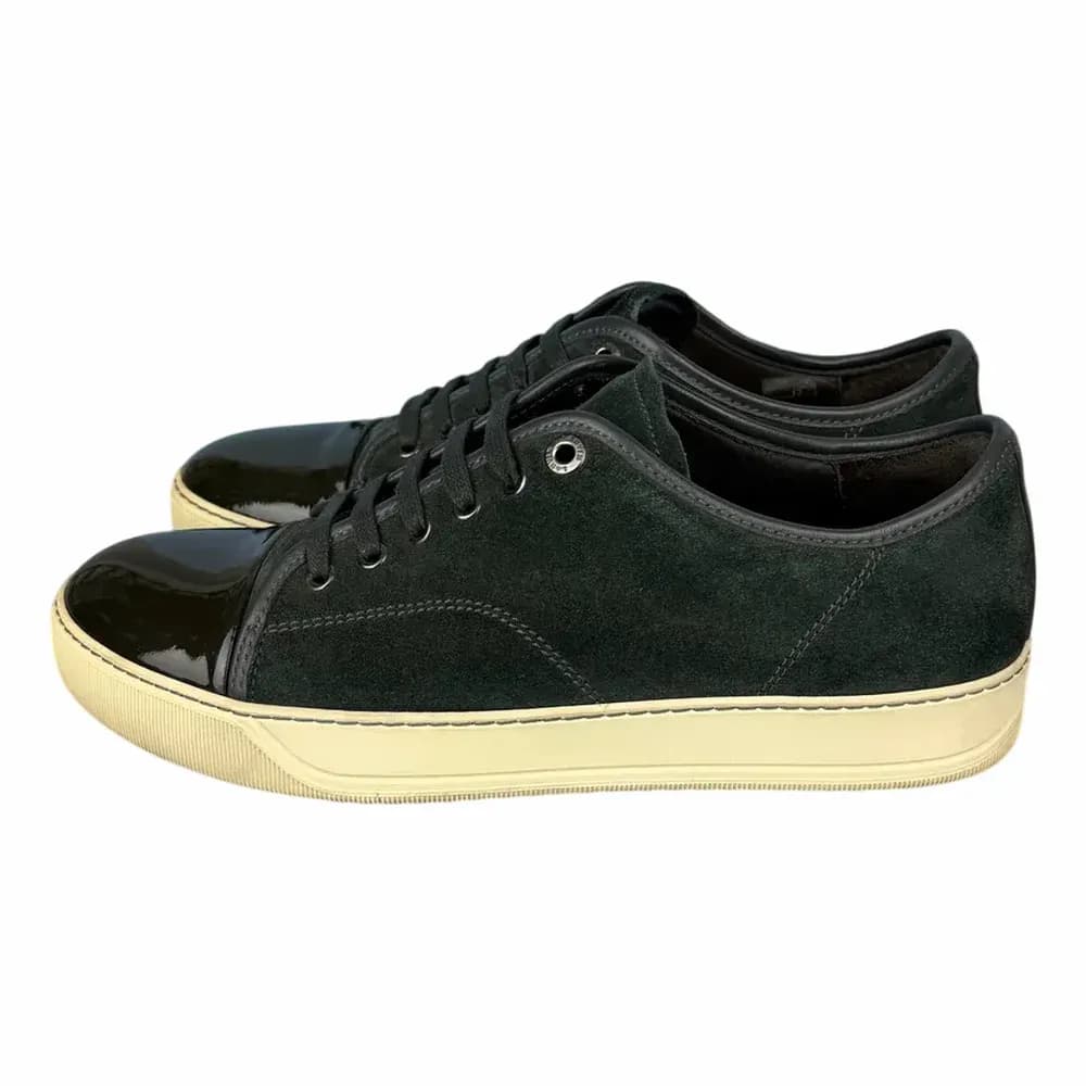 Lanvin DBB1 Patent Cap Toe Sneaker