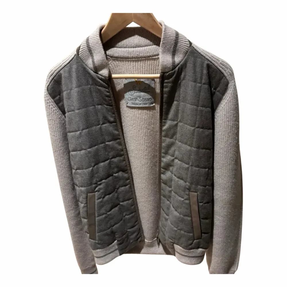 Gran Sasso Cashmere Wool Cardigan Jacket