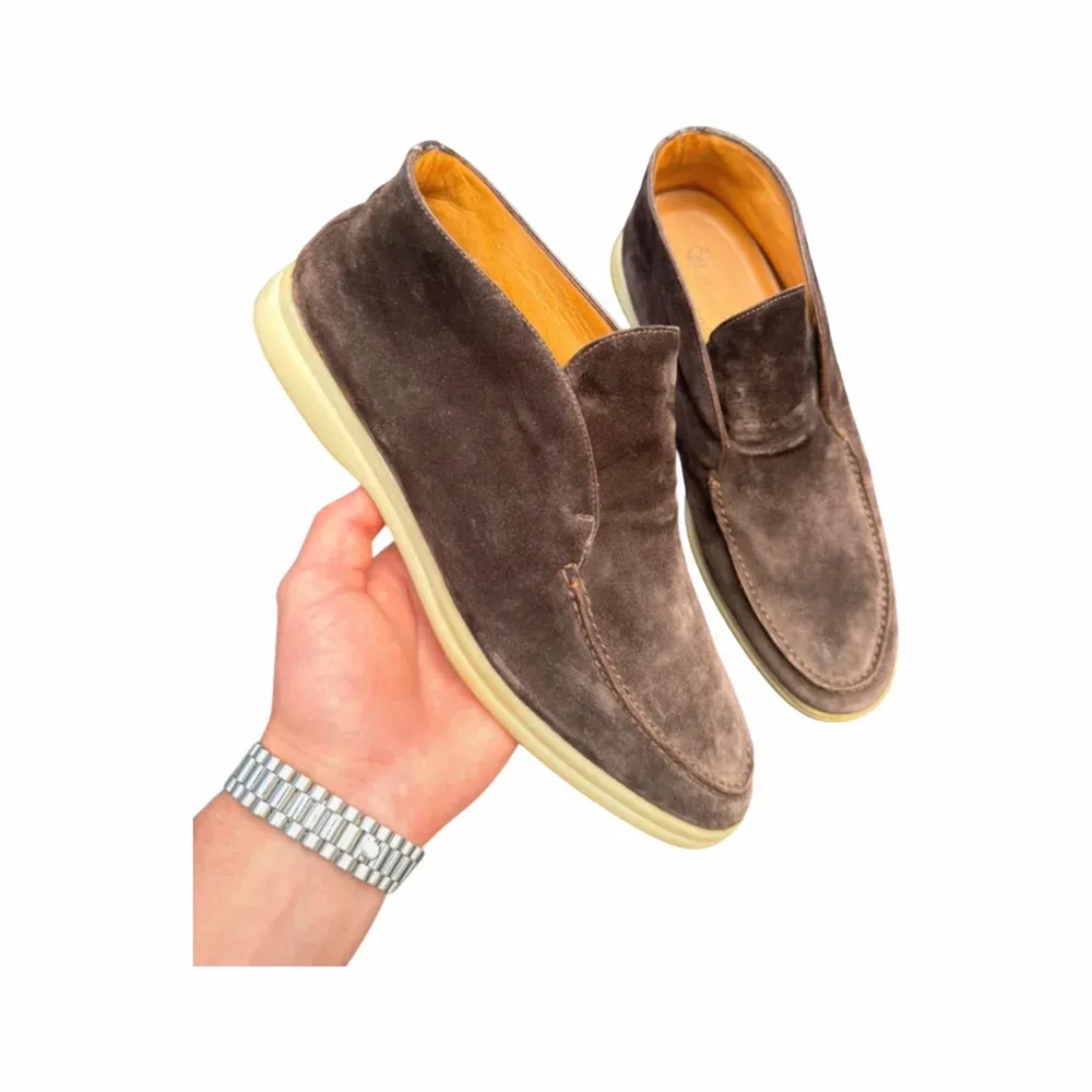 Loro Piana Open Walk Ankle Loafers