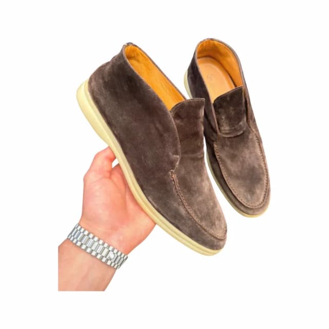 Loro Piana Open Walk Ankle Loafers