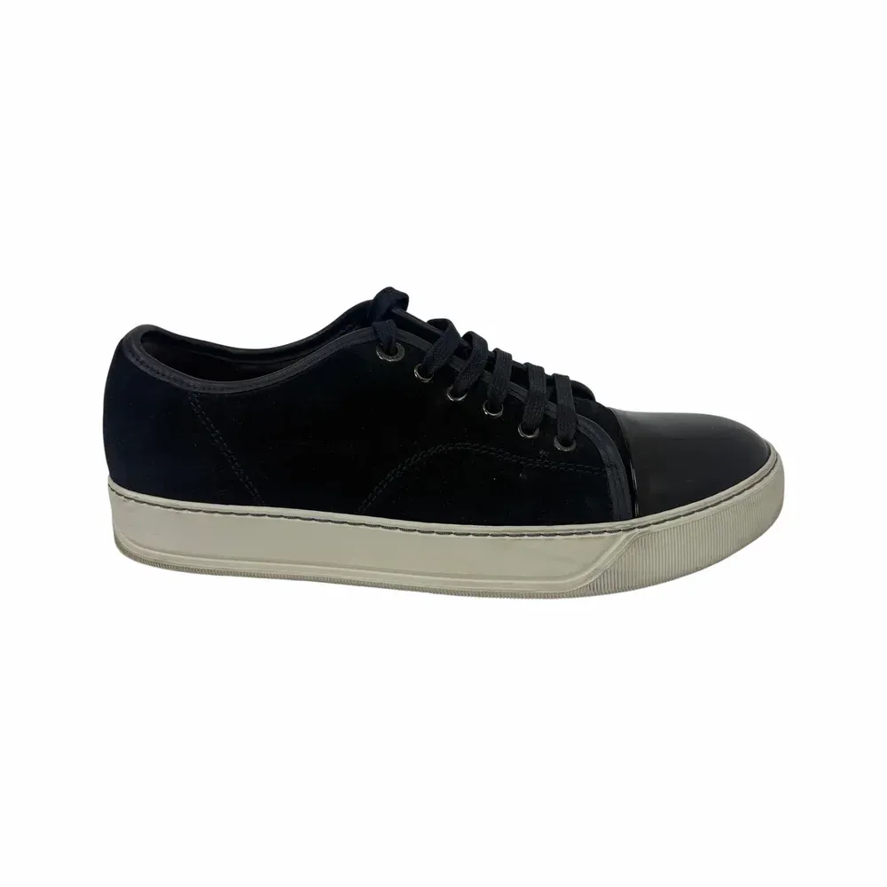 Lanvin DBB1 Patent Cap Toe Sneaker
