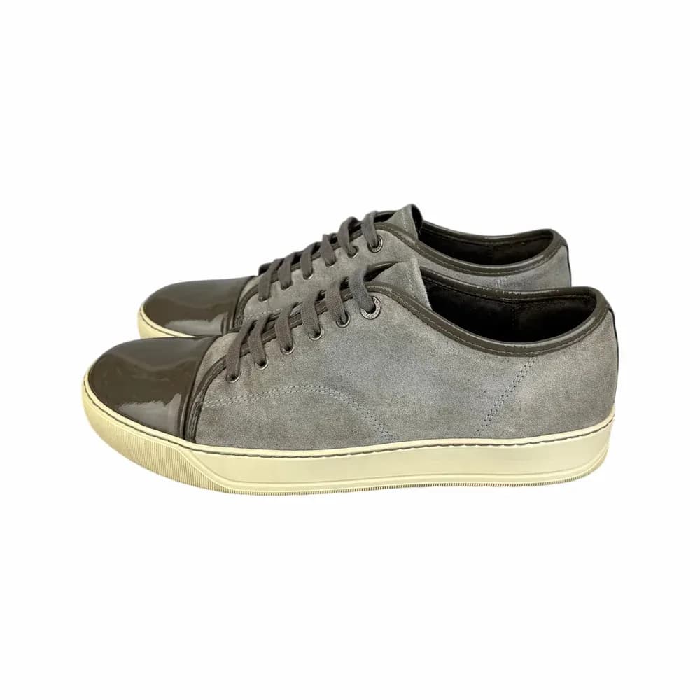 Lanvin DBB1 Patent Cap Toe Sneaker