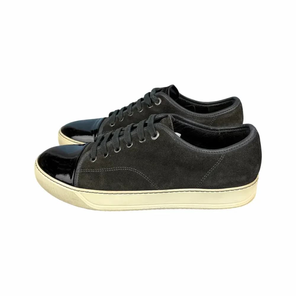 Lanvin DBB1 Patent Cap Toe Sneaker