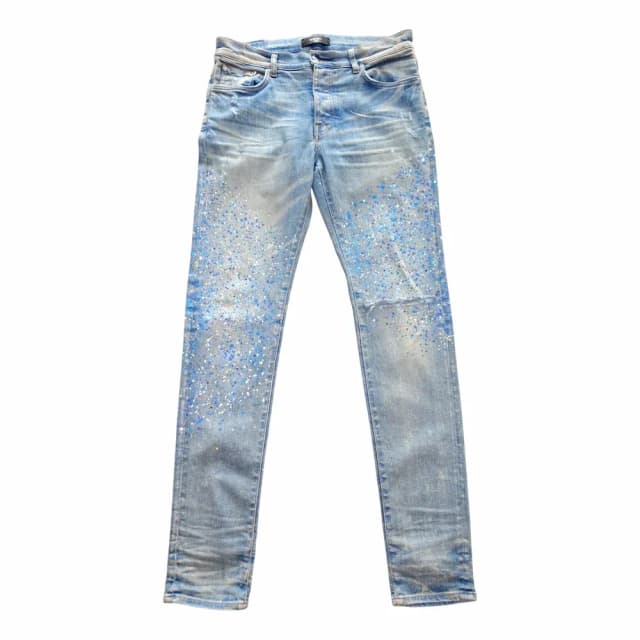 AMIRI Crystal Painter Denim Jeans