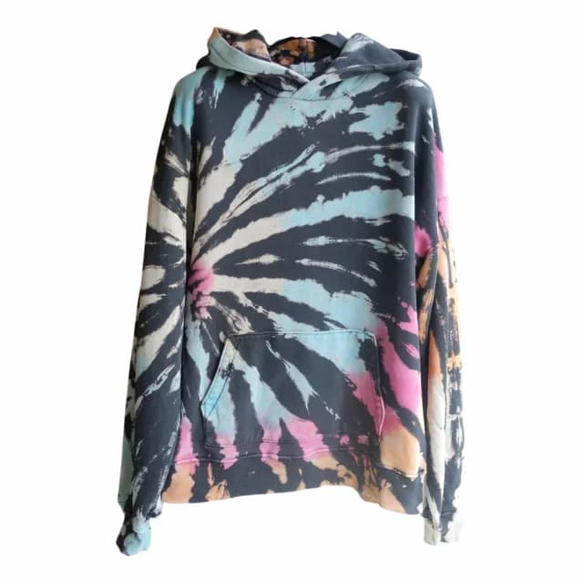AMIRI Tie-Dye Print Crew Neck Hoodie