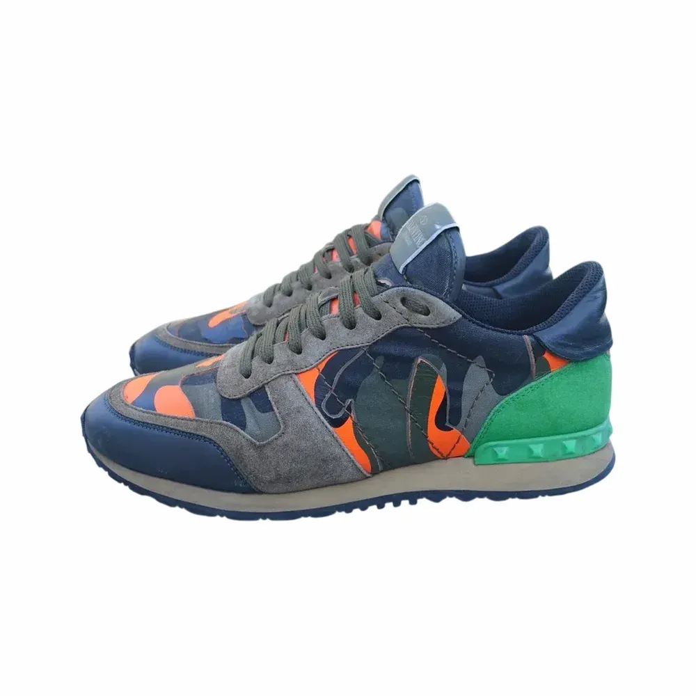 Valentino Rockrunner Camouflage Sneakers