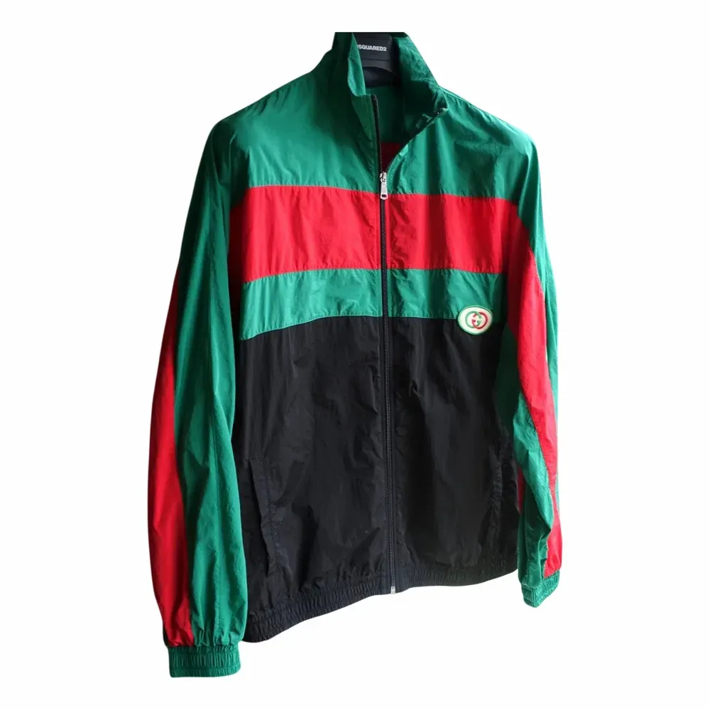 Gucci Oversized Interlocking G Web Stripe Track Jacket
