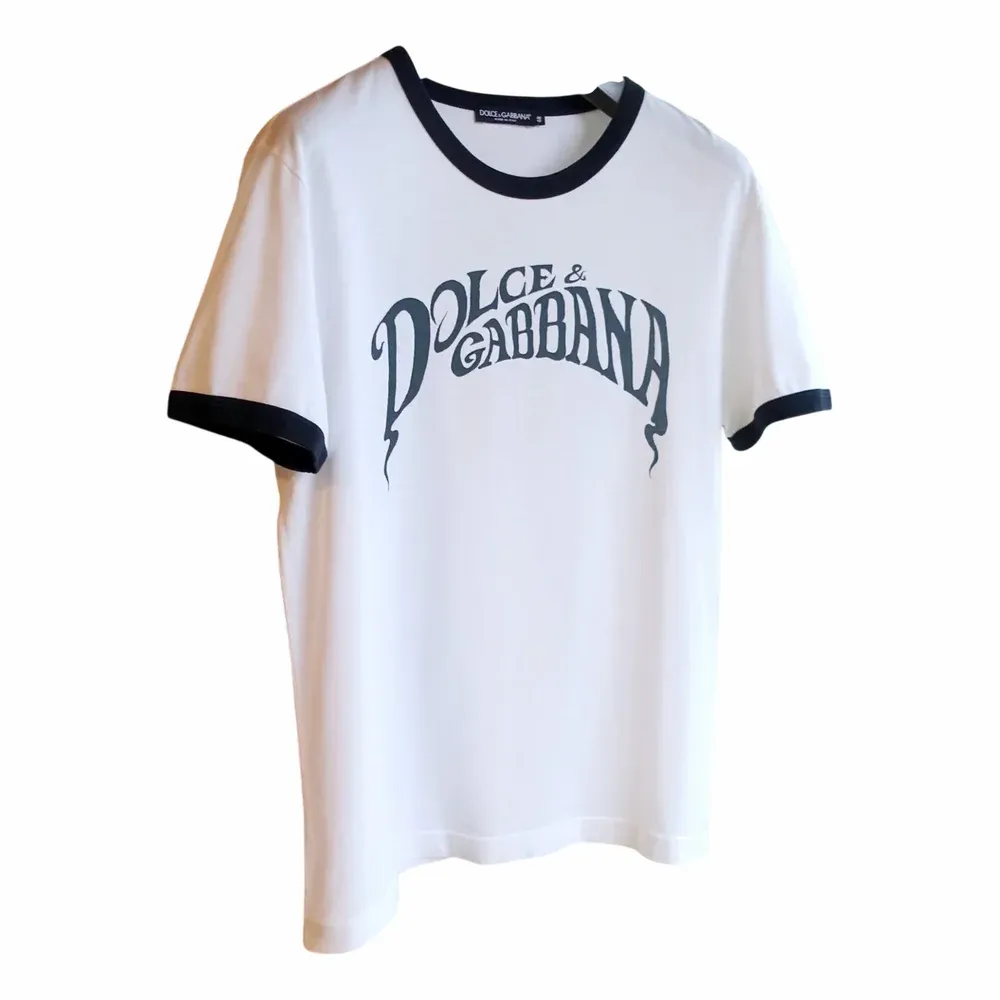 Dolce & Gabbana Distorted Logo Cotton T-shirt