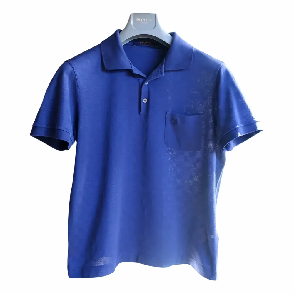 Louis Vuitton Pikétröja med broderad logotyp