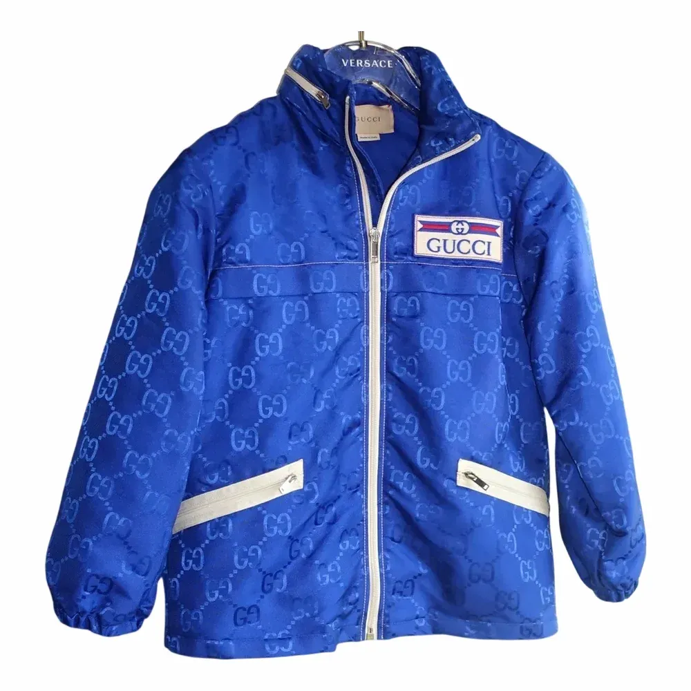 Gucci GG Monogram Nylon Windbreaker Jacket