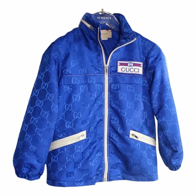 Gucci GG Monogram Nylon Windbreaker Jacket