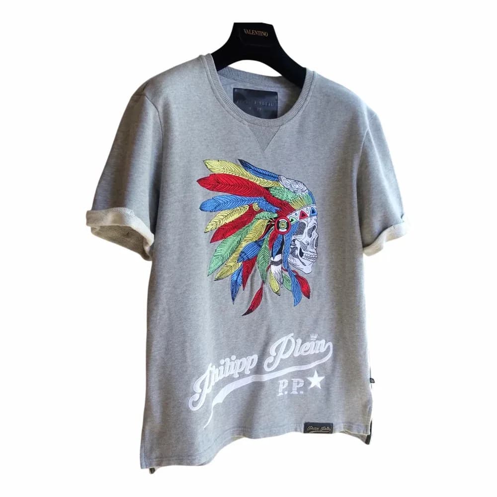 Philipp Plein Skull or Indian Graphic Top