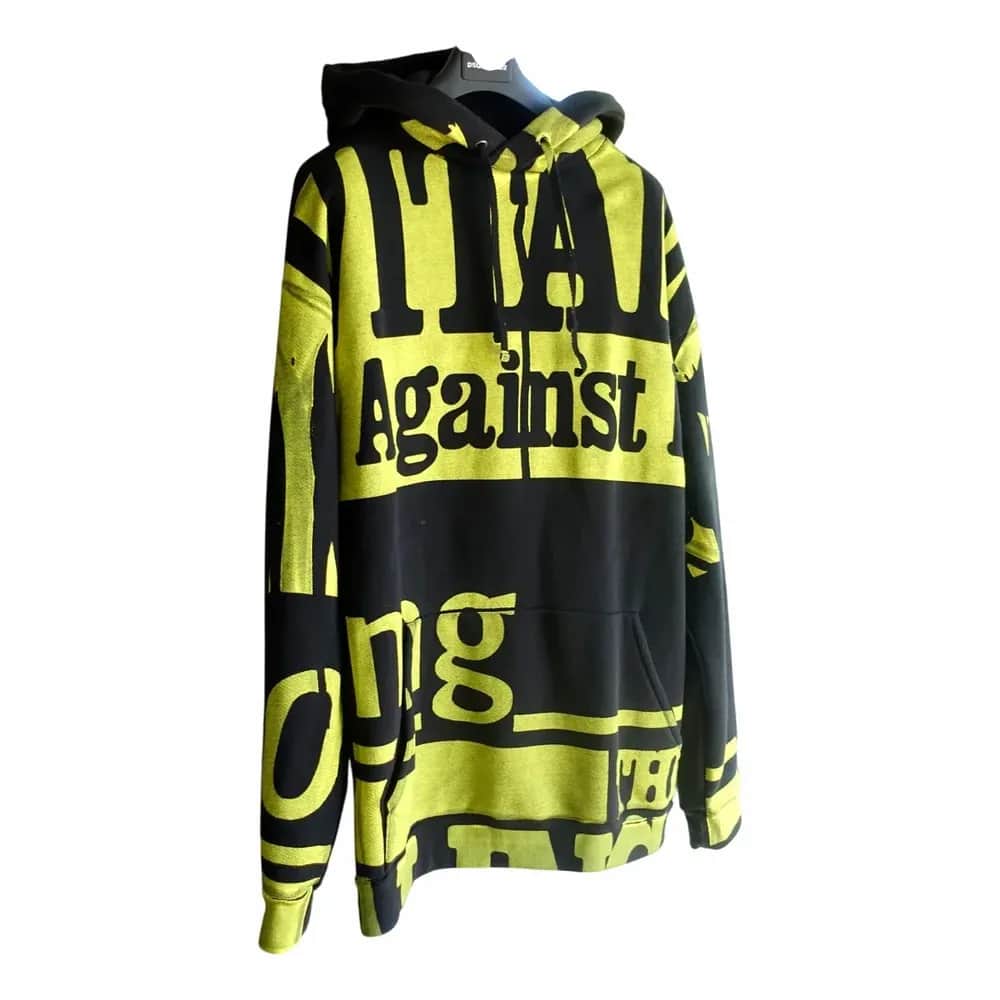 Maison Margiela Oversized Graphic Print Hoodie