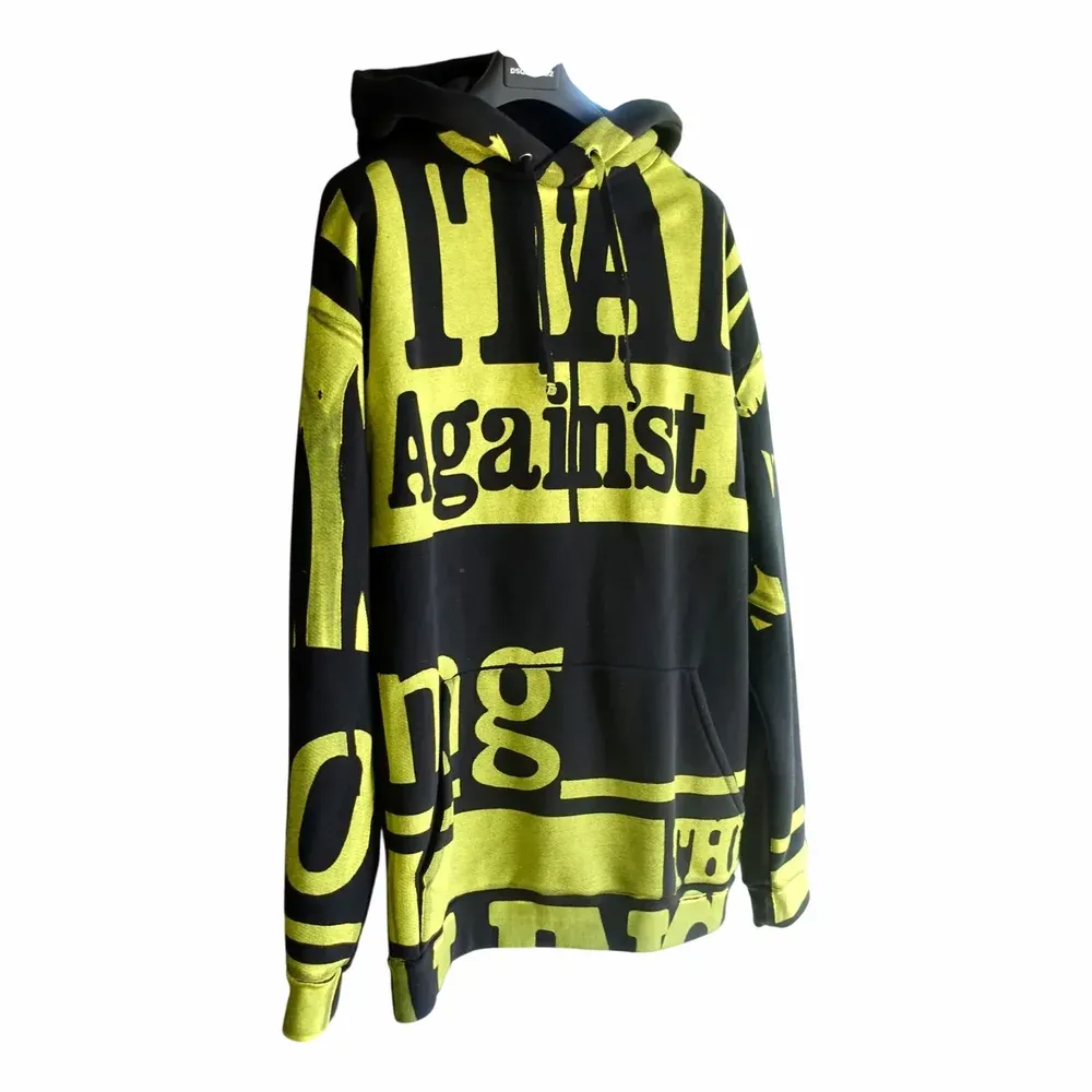 Maison Margiela Oversized Graphic Print Hoodie