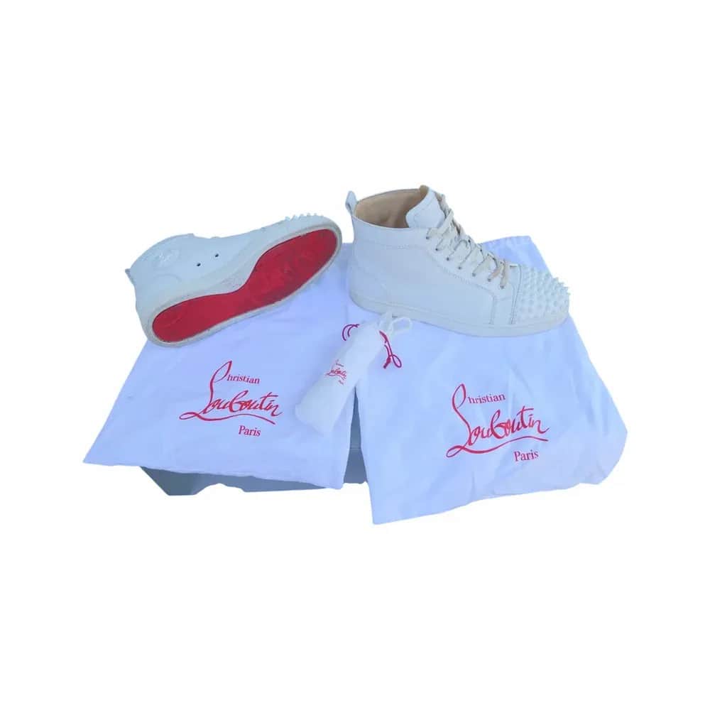 Christian Louboutin Louis Spikes Orlato High-Top