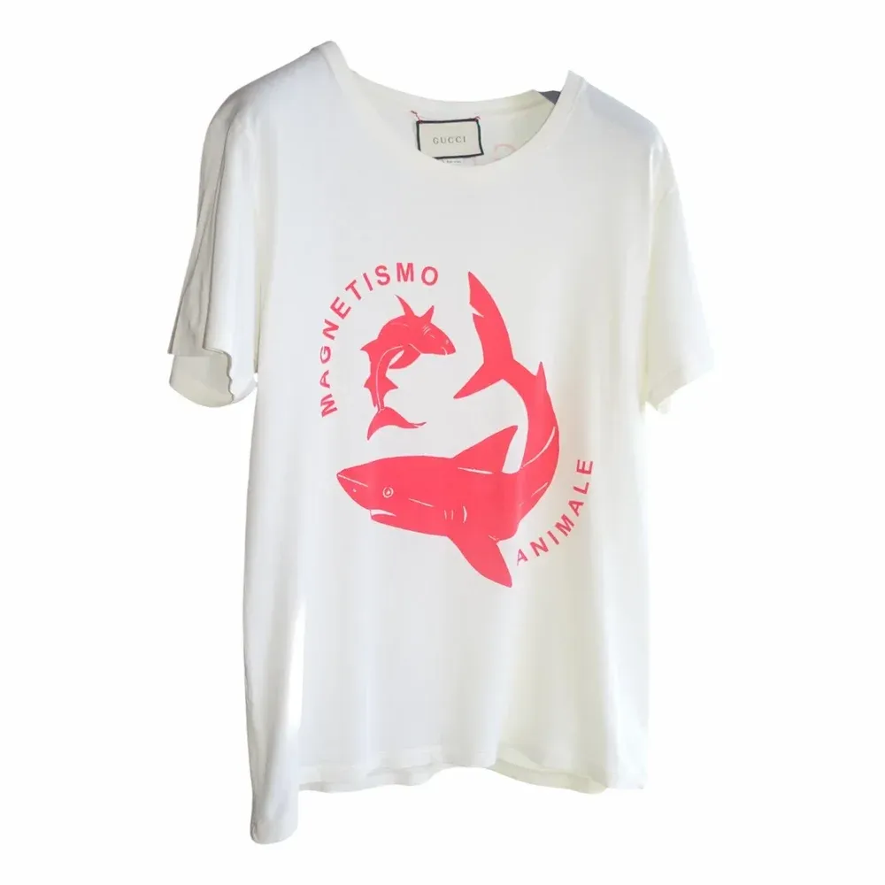 Gucci Magnetismo Animale Shark T-Shirt