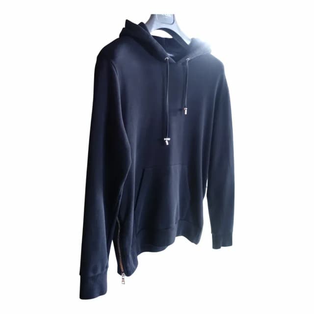 Balmain Hoodie Med Dragkedja