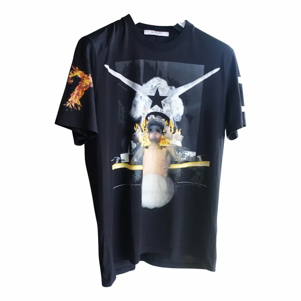 Givenchy Voodoo Doll Flame T-Shirt