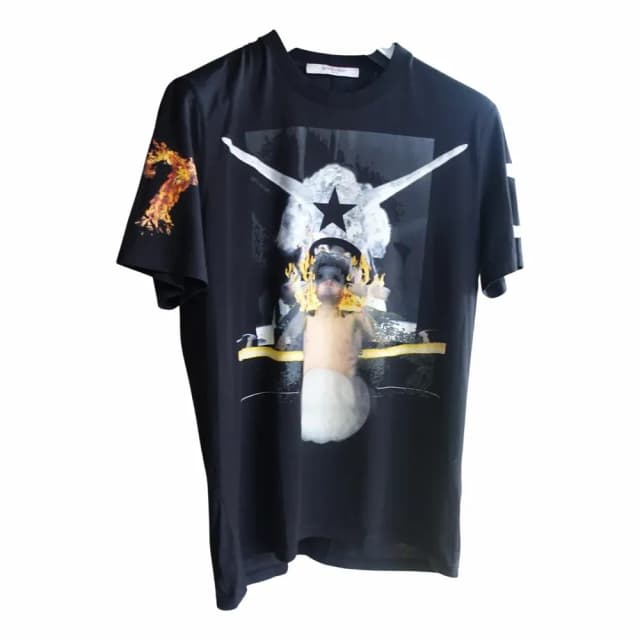 Givenchy Voodoo Doll Flame T-Shirt