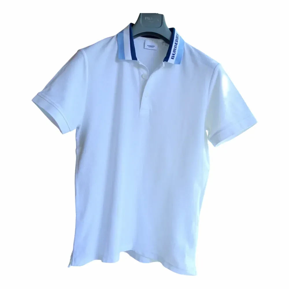 Burberry Edney Logo Cotton Pique Polo Shirt