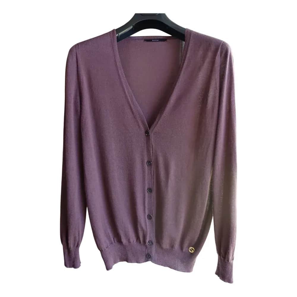 Gucci Ultrafine V-Neck Cardigan