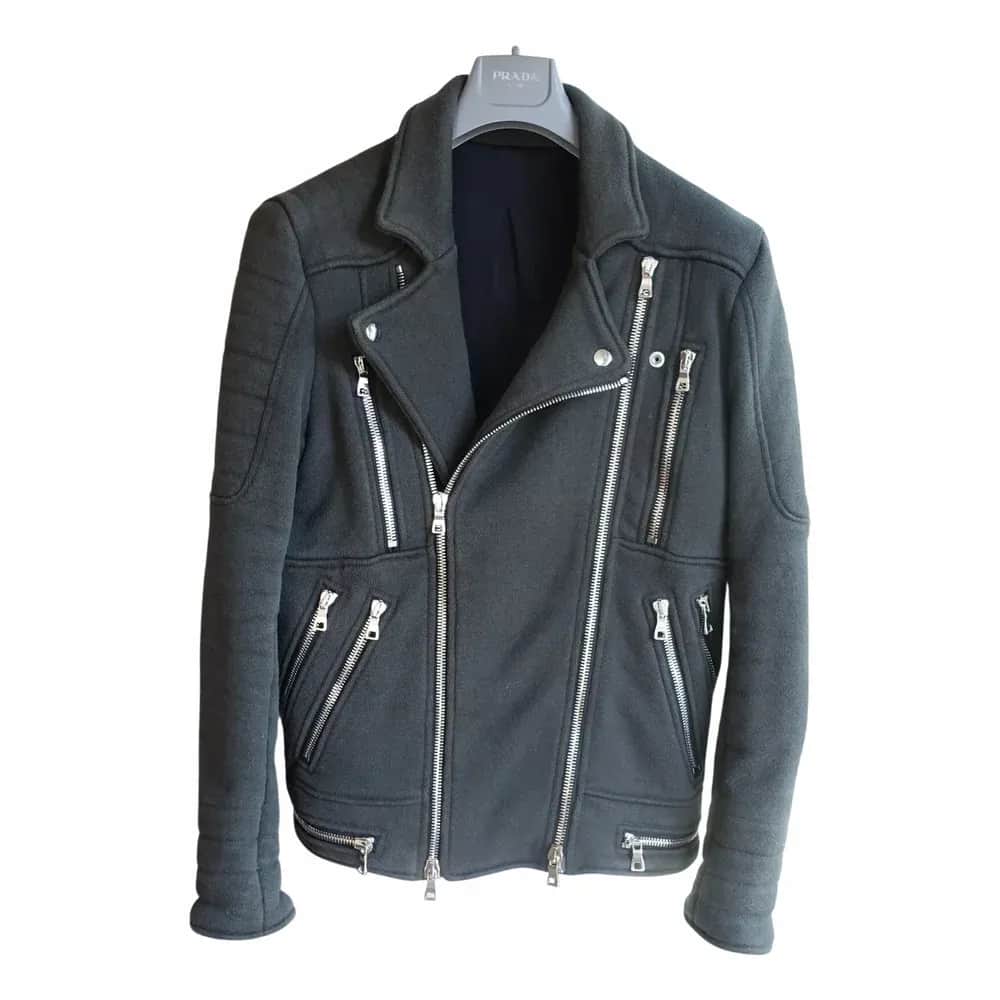 Balmain Double Zip Biker Jacket