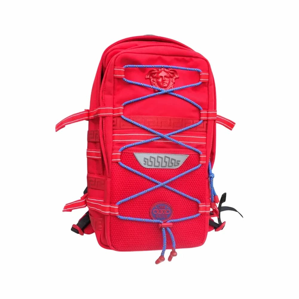 Versace Medusa Leather Backpack