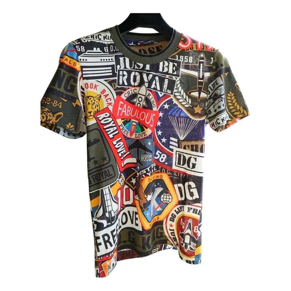 Dolce & Gabbana DG Army Collection Graphic-Print T-Shirt