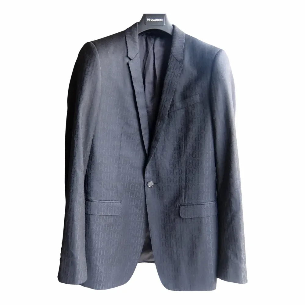 Dolce & Gabbana Jacquard Logo Blazer