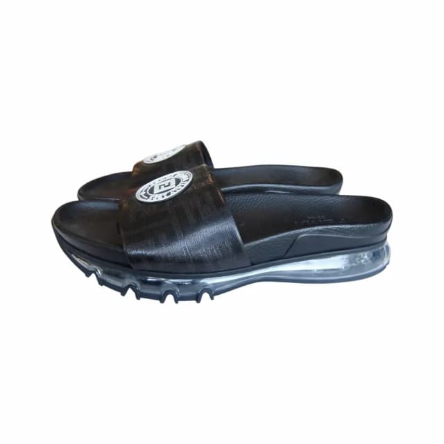 Fendi Zucca FF Logo Slides