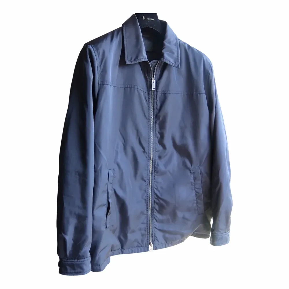 Prada Nylon Padded Zip-Up Jacket