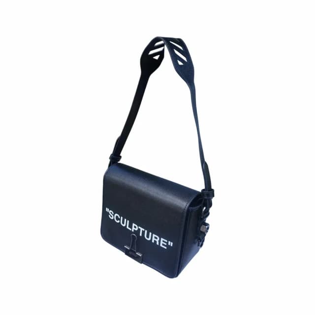 Off-White Sculpture Binder Clip Bag