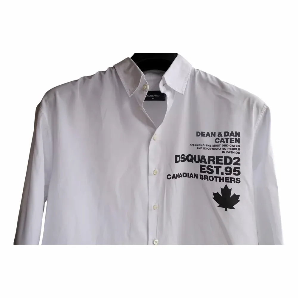 Dsquared2 Est.95 logo-print cotton shirt (S74DM0520)