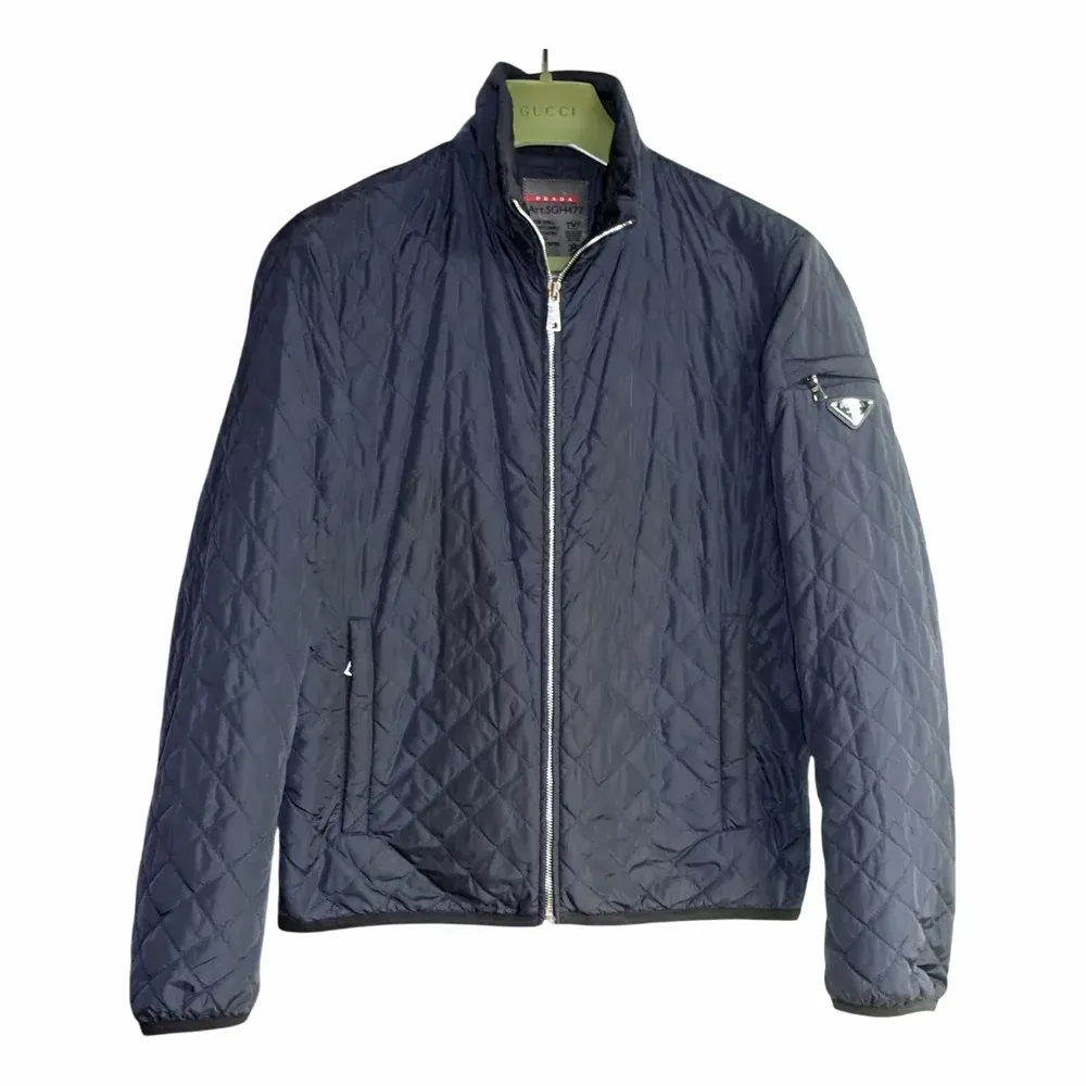 Prada Quilted Nylon Bomber Jacket