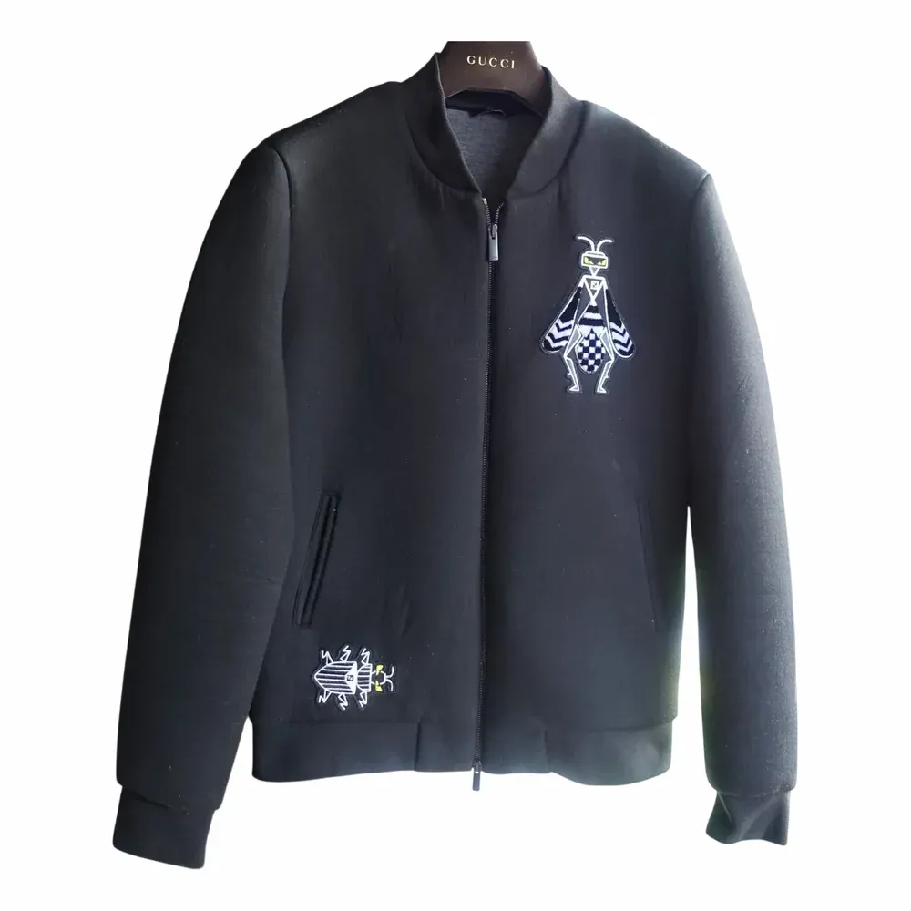 Fendi Super Bugs Patch Bomber Jacket