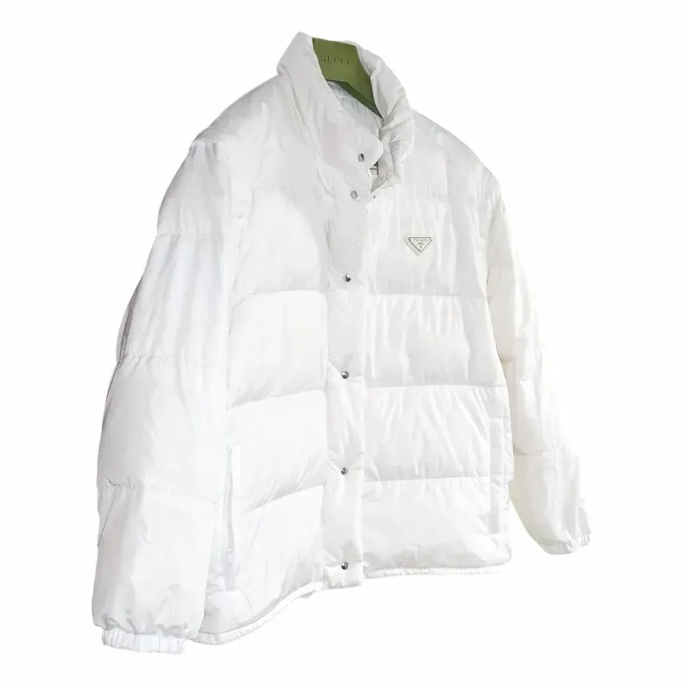 Prada Re-Nylon Cropped Down Jacket