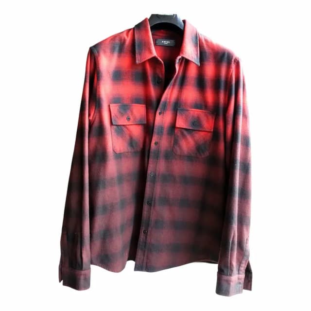 AMIRI Dip Dye Flannel Shirt
