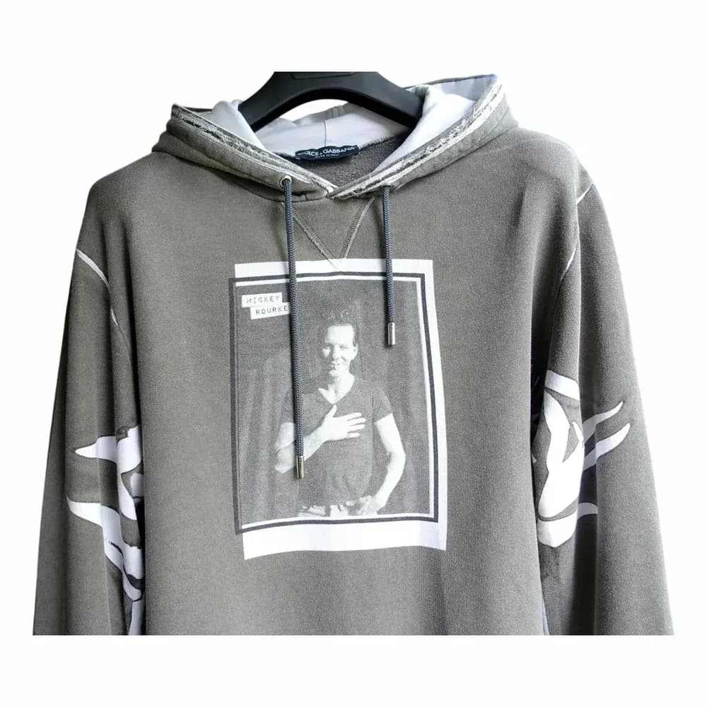 Dolce & Gabbana UNISEX RELAXED FIT DISTRESSED HOODIE