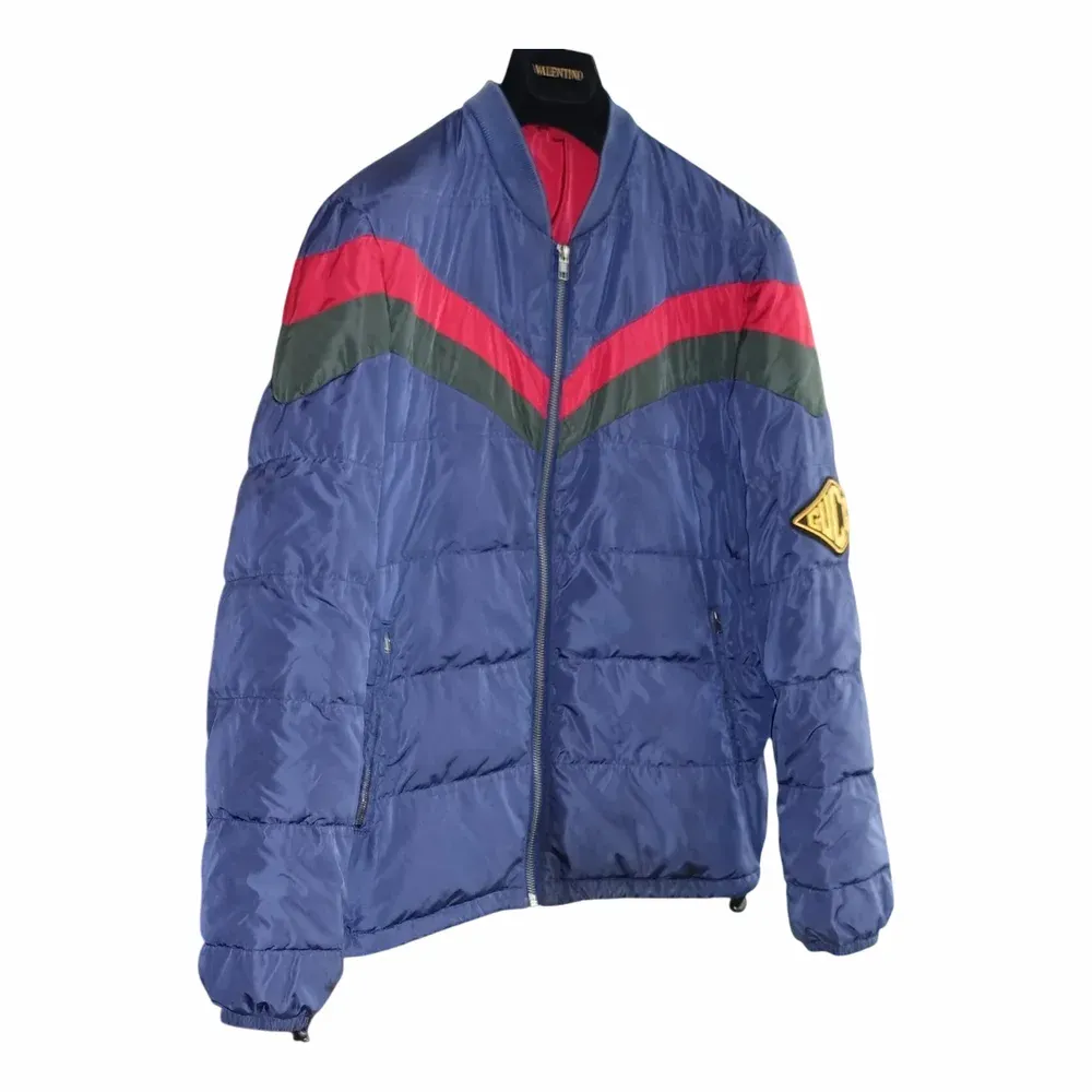 Gucci Chevron Stripe Padded Jacket