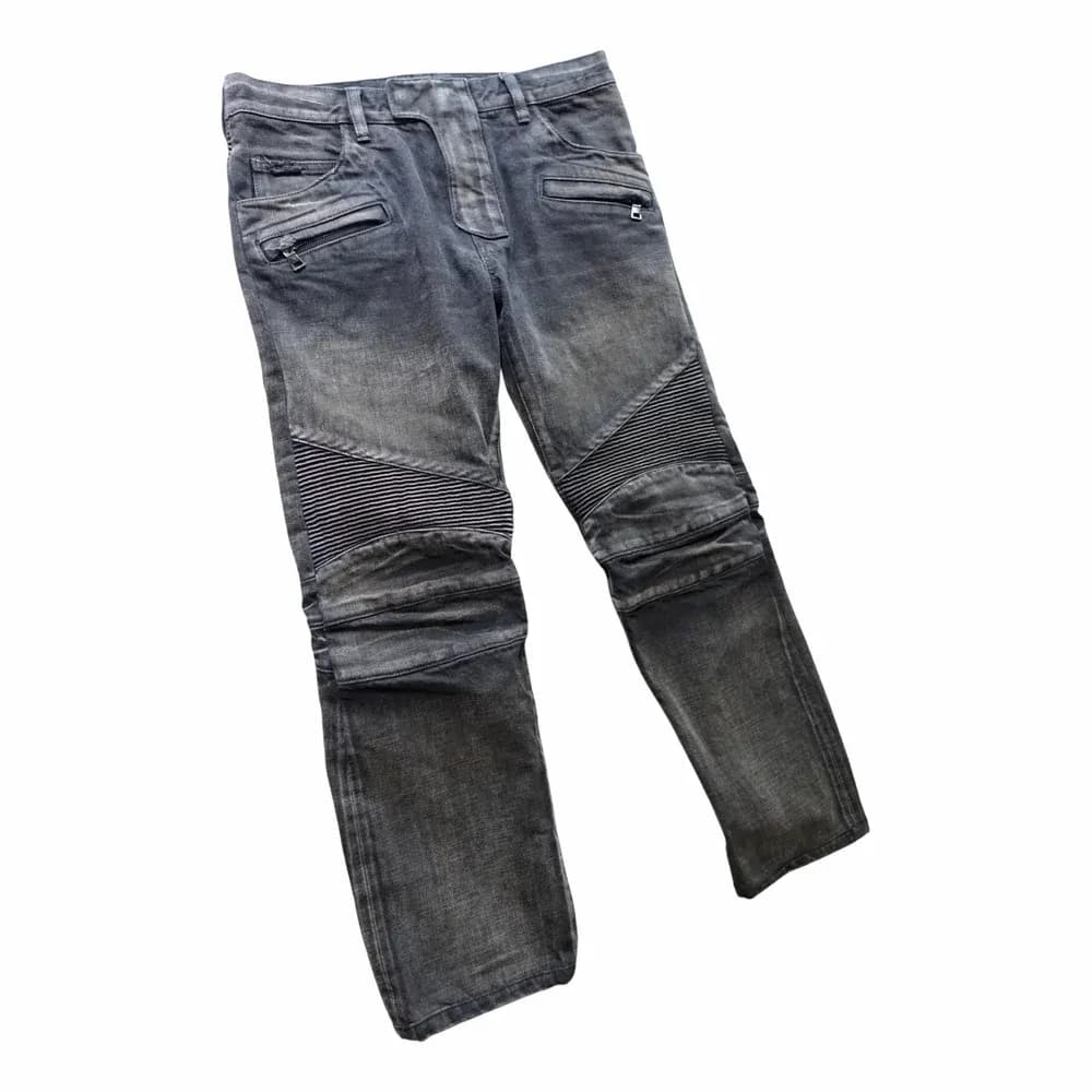 Balmain Slim-fit Biker Jeans