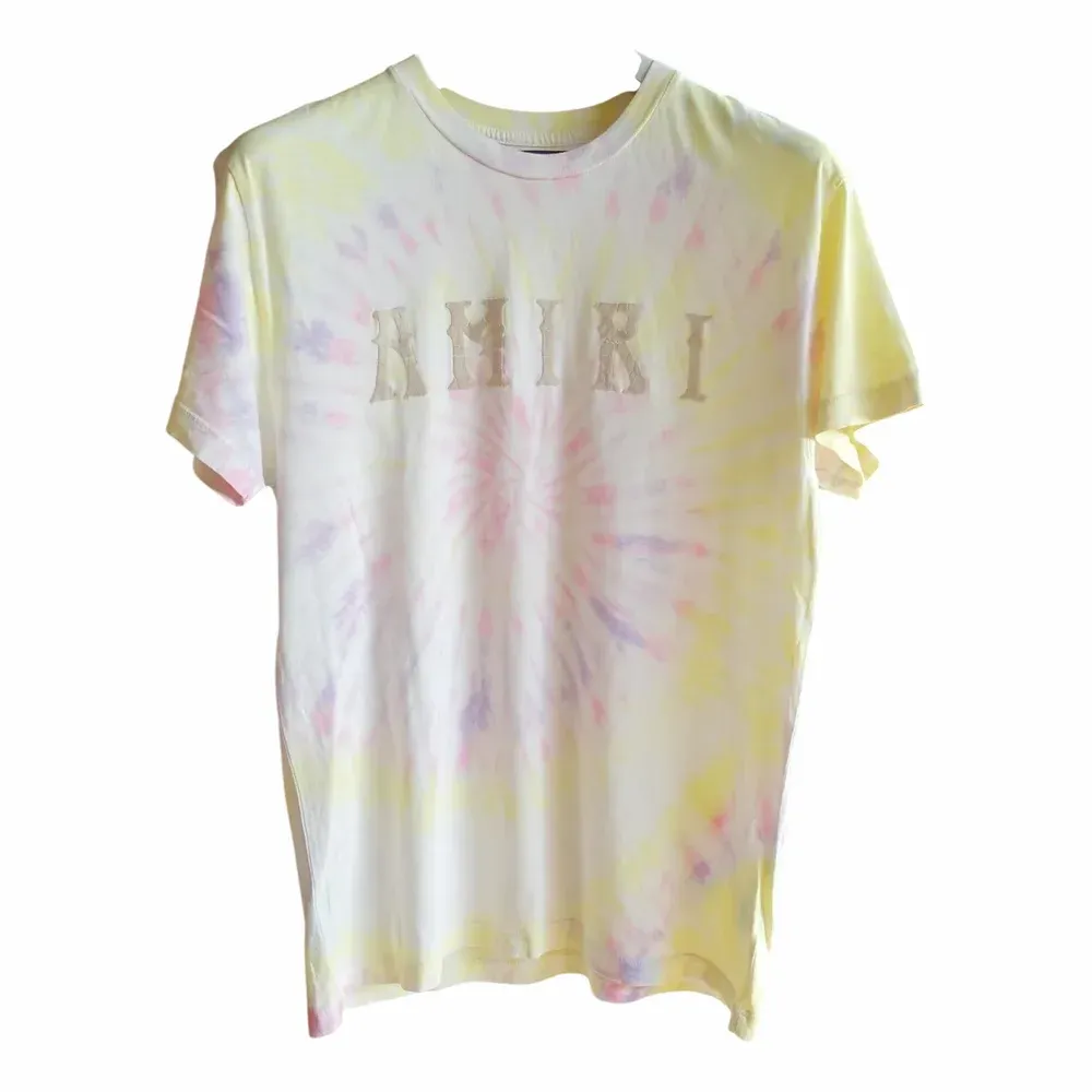 AMIRI Logo-Flocked Tie-Dyed Cotton-Jersey T-Shirt