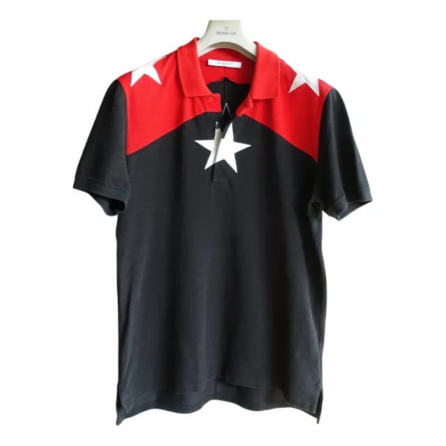 Givenchy Riccardo Tisci Star Appliqué Polo Shirt
