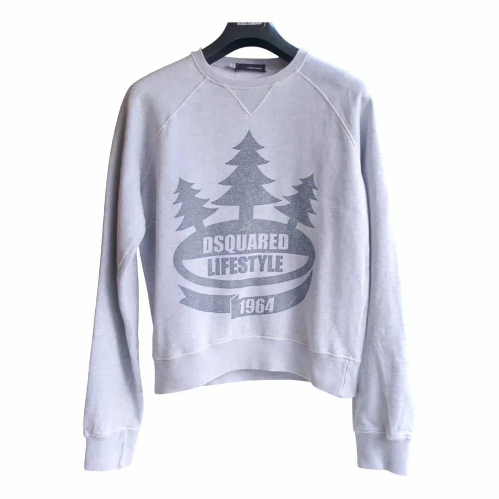 Dsquared2 Hockey Big Bat Distressed Sweatshirt