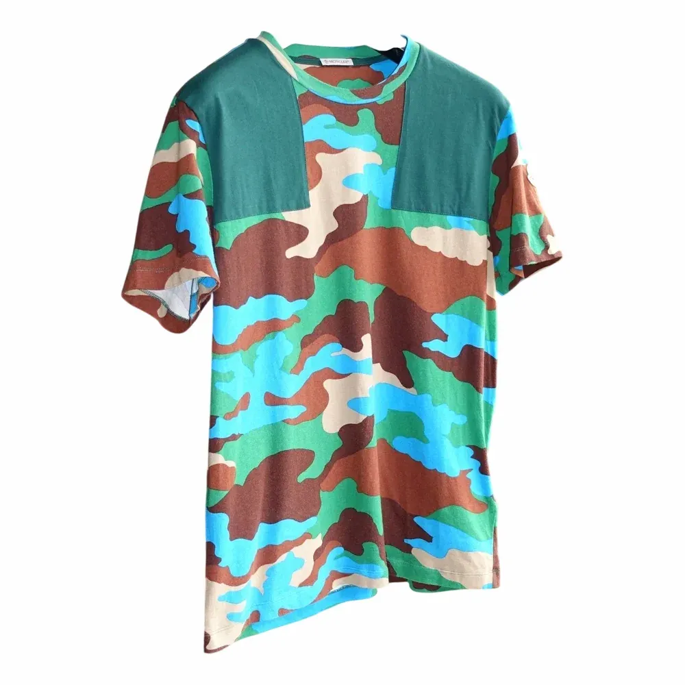 Moncler Pixel Camo Print T-Shirt