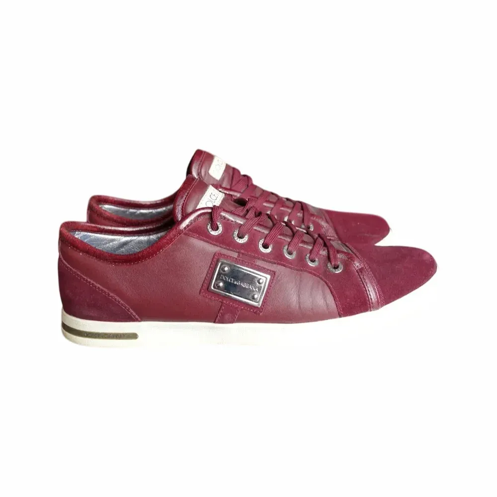 Dolce & Gabbana Logo Plaque Low-Top Sneakers