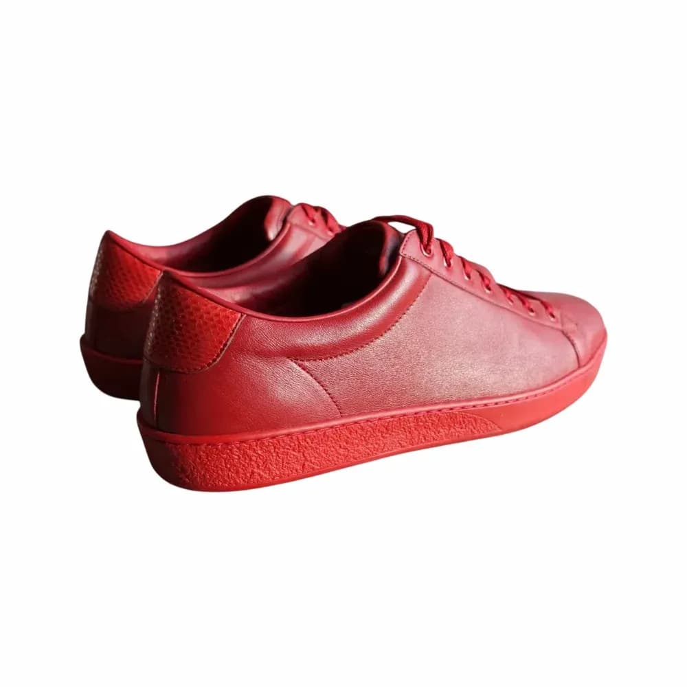 Gucci New Ace Leather Low Top Sneaker