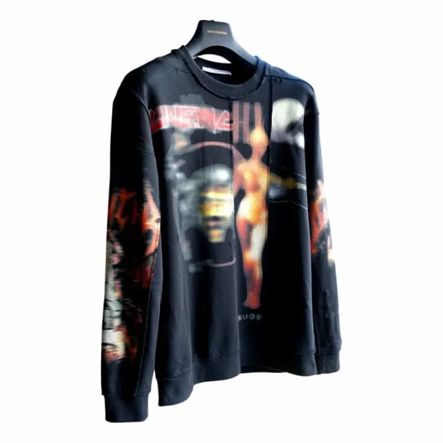 Givenchy Heavy Metal Distressed Sweatshirt