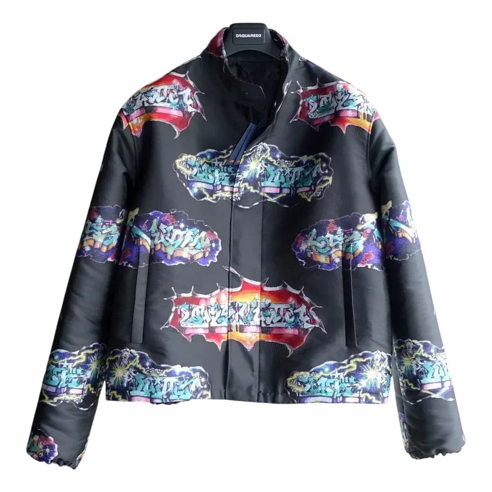 Louis Vuitton Graffiti Print Blouson Jacket